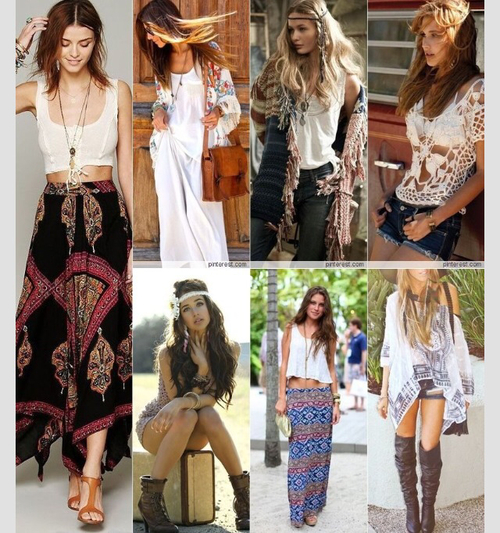 Gaya bohemian style, atau sering disebut sebagai boho, adalah gaya berpakaian yang mengedepankan kebebasan, kreativitas, dan keunikan oleh gaya hidup nomaden